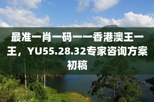 最準(zhǔn)一肖一碼一一香港澳王一王，YU55.28.32專家咨詢方案初稿