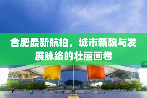 合肥最新航拍，城市新貌與發(fā)展脈絡(luò)的壯麗畫卷