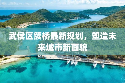 武侯區(qū)簇橋最新規(guī)劃，塑造未來(lái)城市新面貌