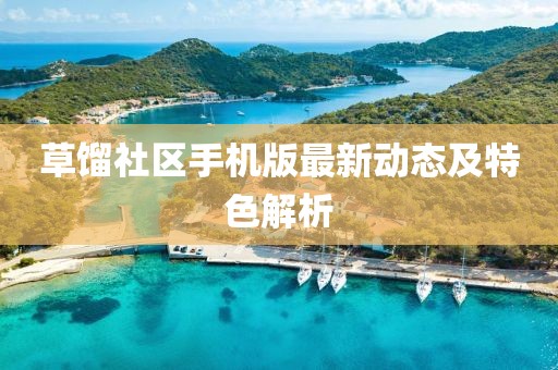草餾社區(qū)手機版最新動態(tài)及特色解析