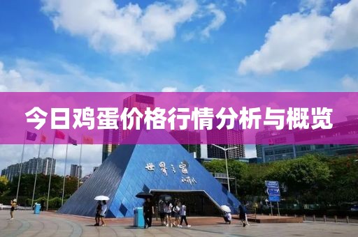 今日雞蛋價(jià)格行情分析與概覽