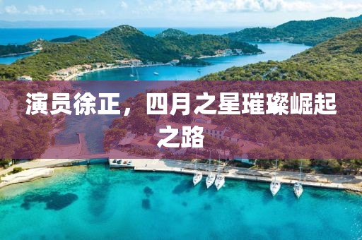 演員徐正，四月之星璀璨崛起之路