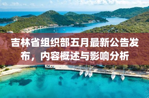 吉林省組織部五月最新公告發(fā)布，內(nèi)容概述與影響分析