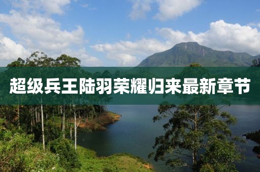 超級(jí)兵王陸羽榮耀歸來最新章節(jié)