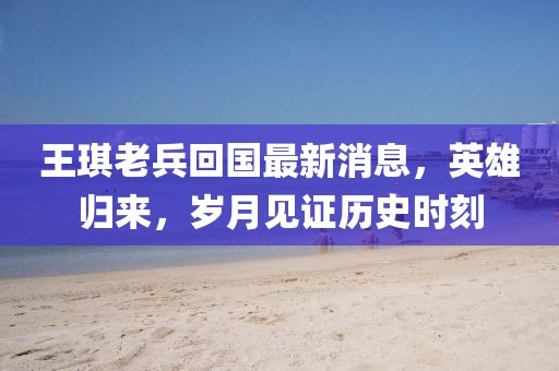 王琪老兵回國最新消息，英雄歸來，歲月見證歷史時刻