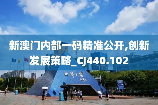 新澳門內(nèi)部一碼精準公開,創(chuàng)新發(fā)展策略_CJ440.102