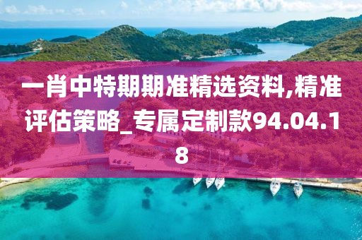 一肖中特期期準(zhǔn)精選資料,精準(zhǔn)評(píng)估策略_專屬定制款94.04.18